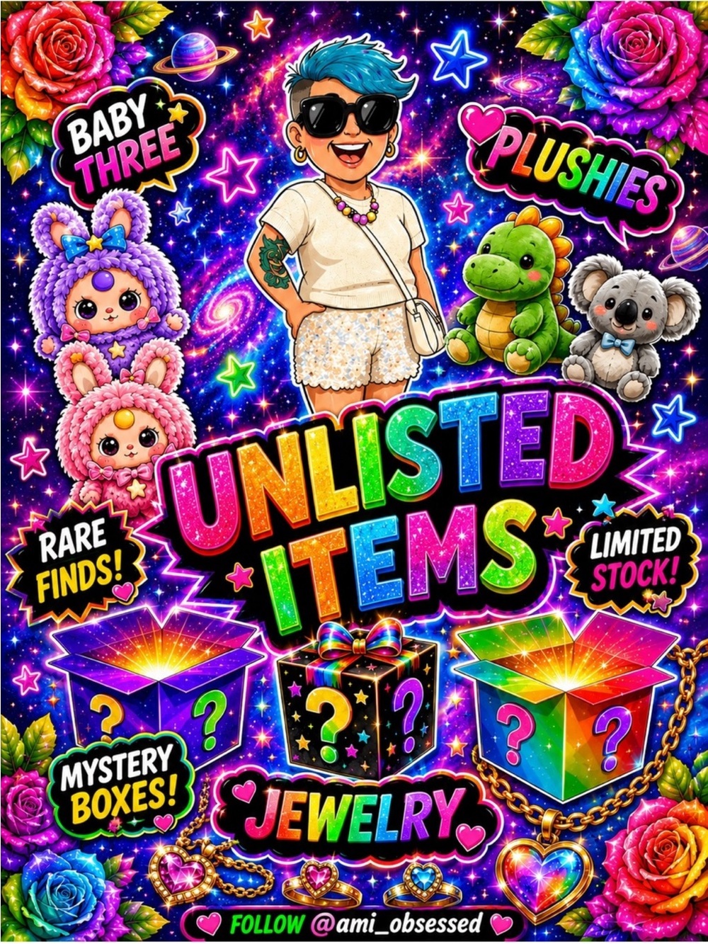 Unlisted Items - on screen - take a screenshot